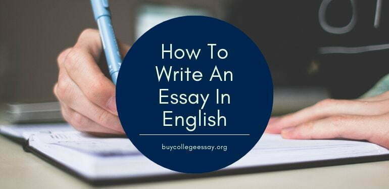 How to Write an essay in English